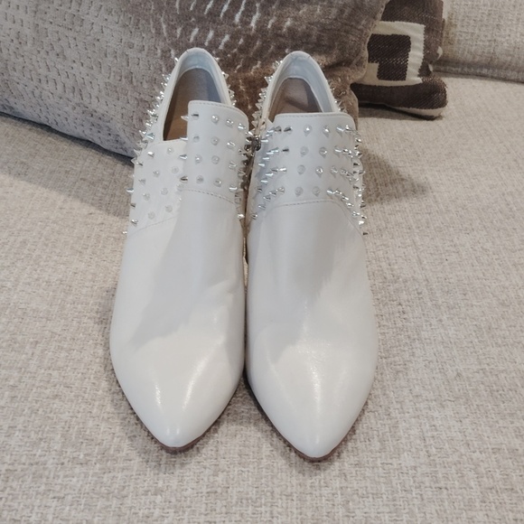 Sam Edelman Stud Ankle Boots Heels - Picture 3 of 7